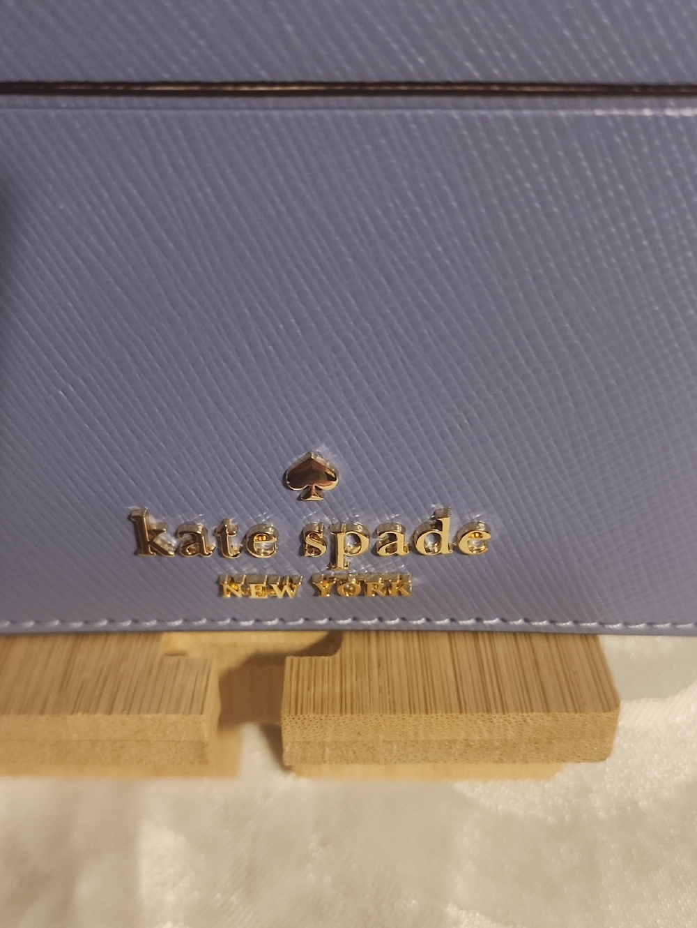 Kate Spade Madison Saffiano Leather Card Case with Gold Logo - Picture 5 of 5